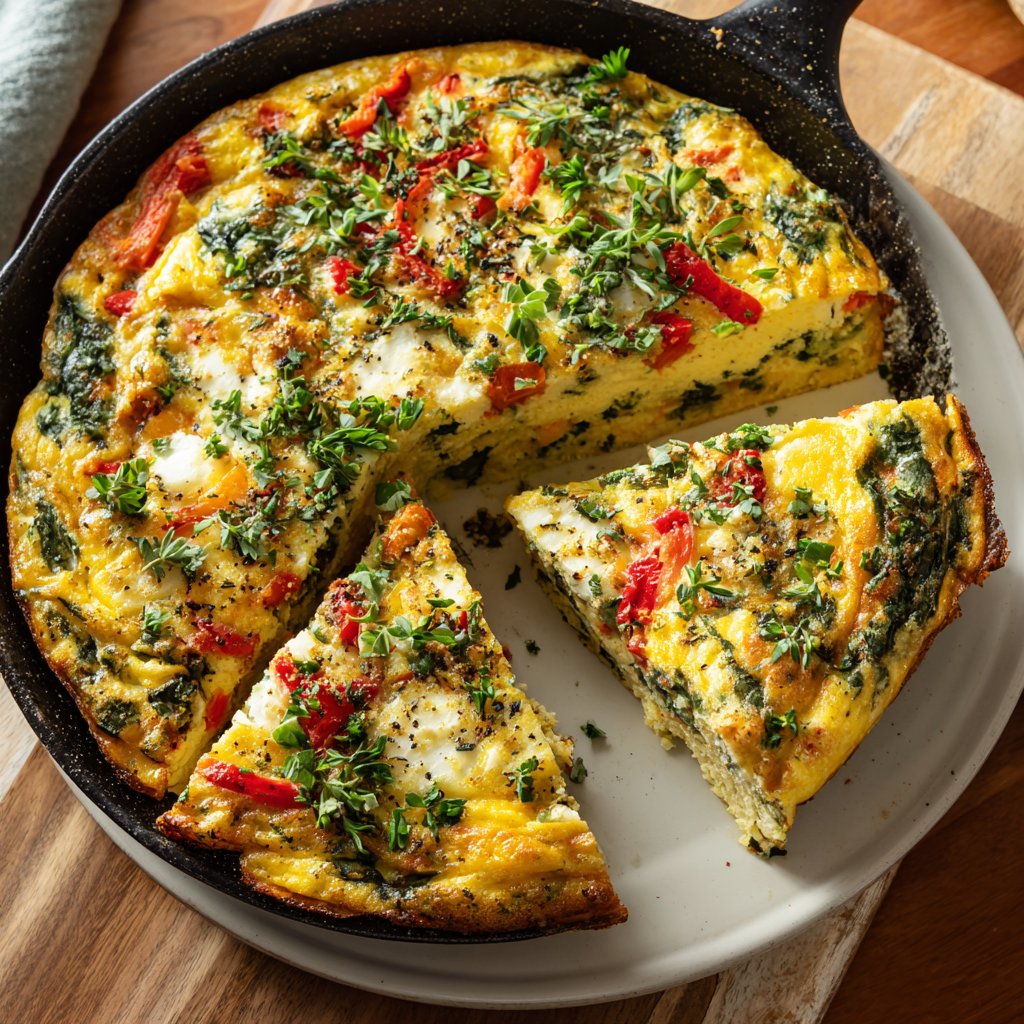 Quick and Easy Veggie Frittata