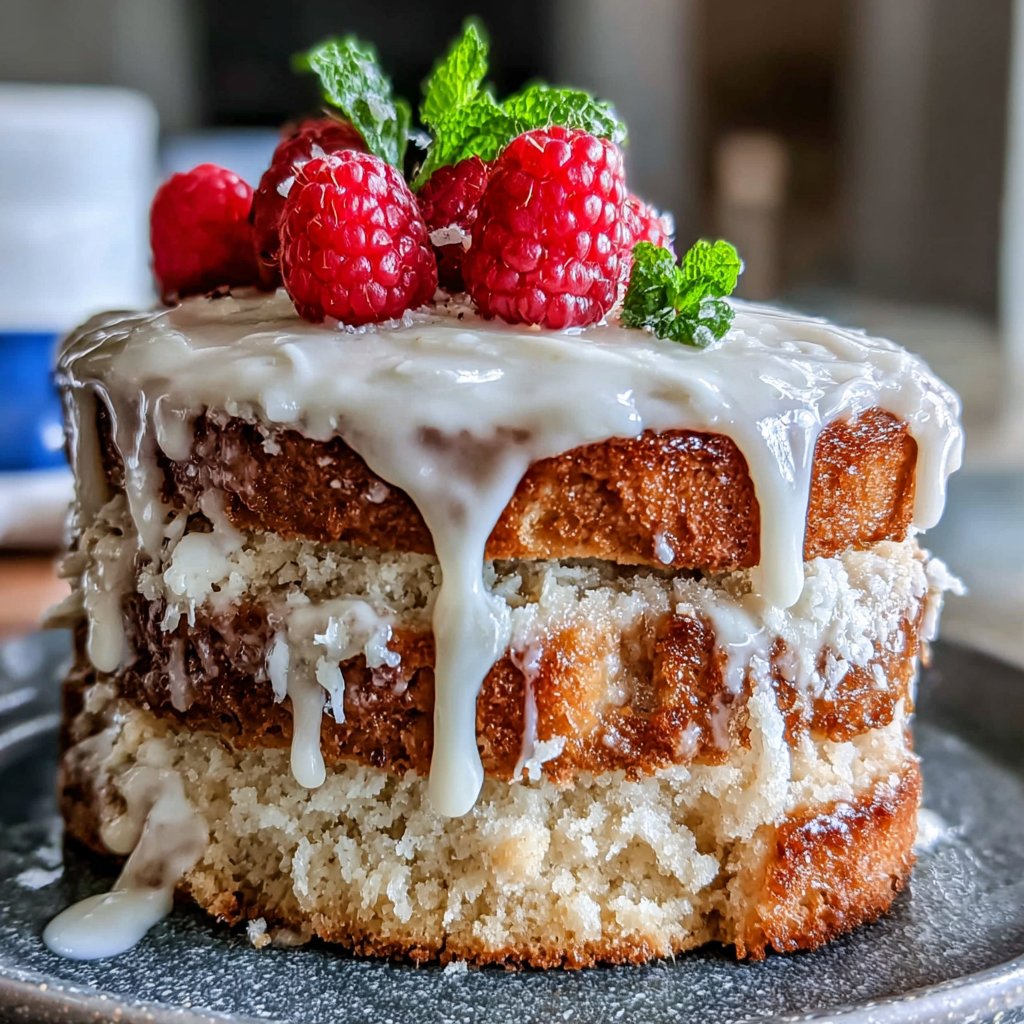 Vanilla Bean Spring Cake