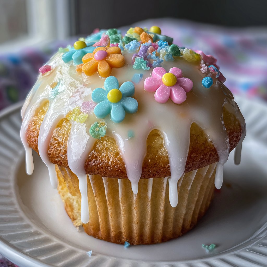 Charming Daisy Cupcake Decorations