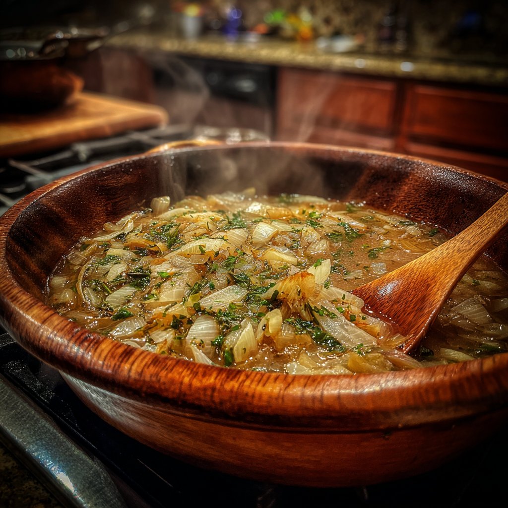 Garlic Herb Onion Boil