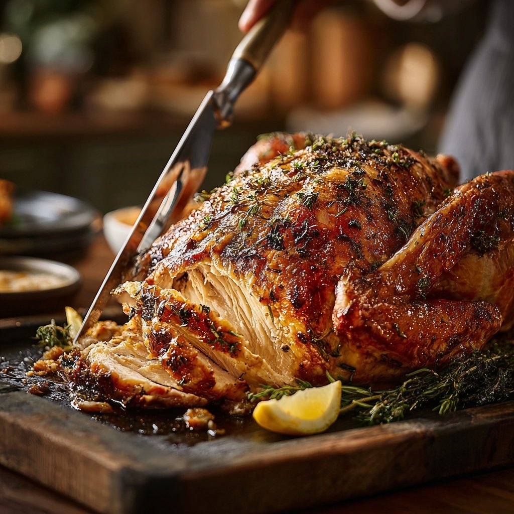 Festive Herb Roast Turkey