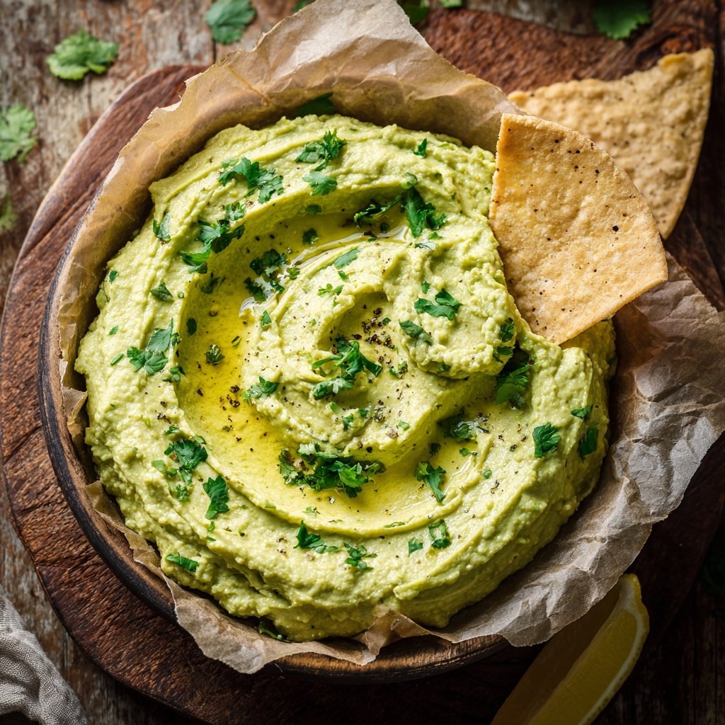 Creamy Avocado and Cannellini Dip